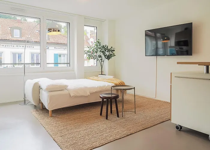 Stilvoll & Zentral In St Gallen -wyba Living Rio Lägenhet *